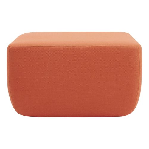 Pouf contemporain - OPERA - SOFTLINE - en tissu / carré / rectangulaire