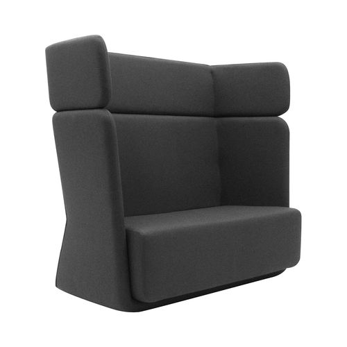 Canapé contemporain - BASKET - SOFTLINE - en tissu / avec revêtement amovible / avec dossier haut