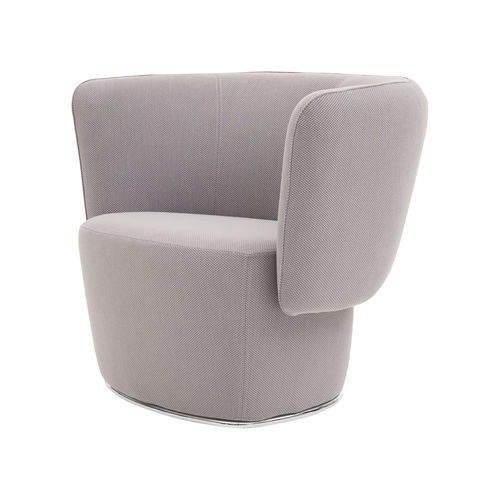 Fauteuil contemporain - VENICE - SOFTLINE - en tissu / avec revêtement amovible / couleur personnalisable