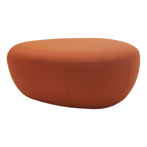 Pouf contemporain - SISTERS SMALL - SOFTLINE - en tissu / avec revêtement amovible / contract