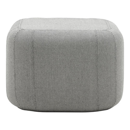 Pouf design scandinave - QUADRO - SOFTLINE - en tissu / carré / avec revêtement amovible