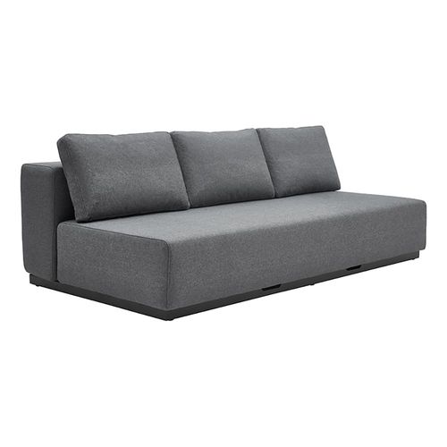 Canapé lit - NEVADA 3-P - SOFTLINE - contemporain / en tissu / avec revêtement amovible