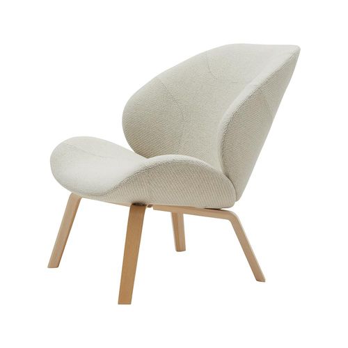 Fauteuil contemporain - EDEN - SOFTLINE - en tissu / en bois / avec revêtement amovible