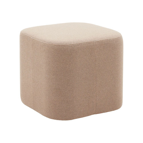 Pouf contemporain - SOFT SQUARE - SOFTLINE - en tissu / carré / avec revêtement amovible