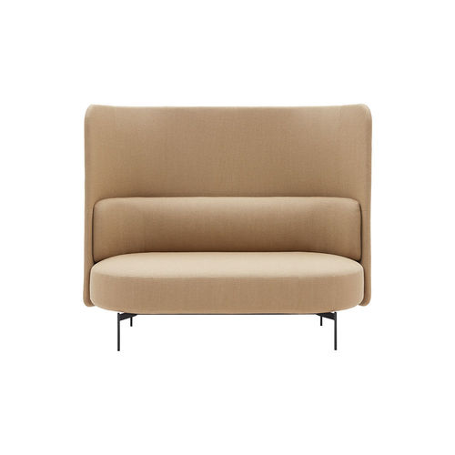 Canapé contemporain - JOE - SOFTLINE - en tissu / avec revêtement amovible / avec dossier haut