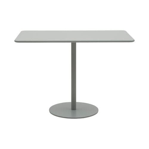 Table contemporaine - OPERA - SOFTLINE - en MDF / avec piètement en acier / rectangulaire