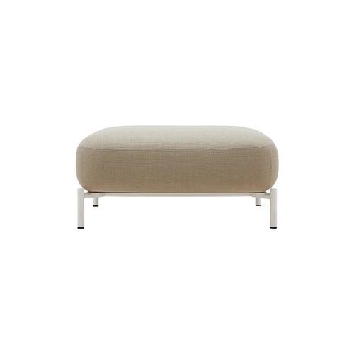 Ottoman design minimaliste - CLUB POUF - SOFTLINE - en acier / carré / modulable