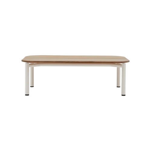 Table design minimaliste - CLUB - SOFTLINE - en frêne / avec piètement en métal / rectangulaire