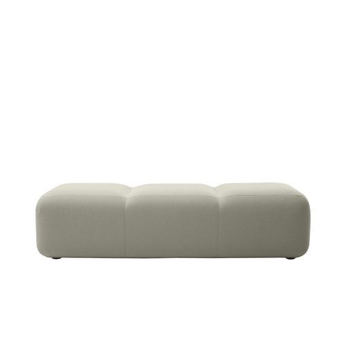 Pouf contemporain - CHOCO TRIPLE - SOFTLINE - en tissu / en textile / carré