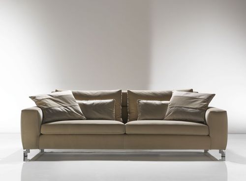 Canapé modulable - CRYSTAL - Sormani - contemporain / en tissu / marron