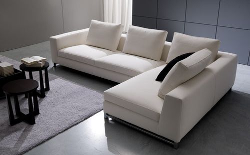 Canapé modulable - HERNEST - Sormani - contemporain / en tissu / gris