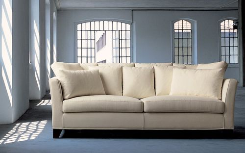 Canapé classique - POPPY NEW  - Sormani - en tissu / beige / 5 places
