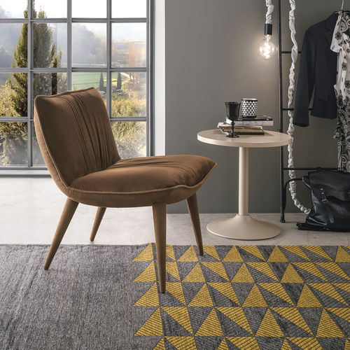 Chaise contemporaine - OLIMPIA - Target Point - d'intérieur / en tissu / tapissée