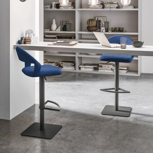Chaise de bar contemporaine - DENVER - Target Point - d'intérieur / en métal laqué / en fibres synthétiques