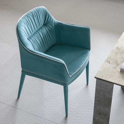 Chaise contemporaine - DALLAS - Target Point - d'intérieur / en tissu / avec piètement en tissu