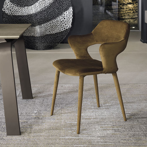 Chaise contemporaine - SEATTLE - Target Point - d'intérieur / en tissu / avec piètement en métal