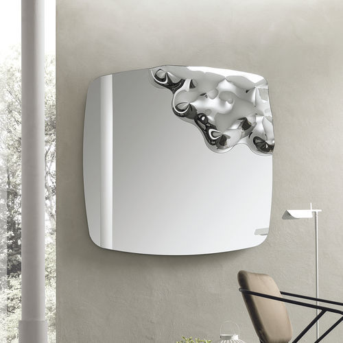 Miroir mural - HORUS - Target Point - contemporain / carré / en verre bombé