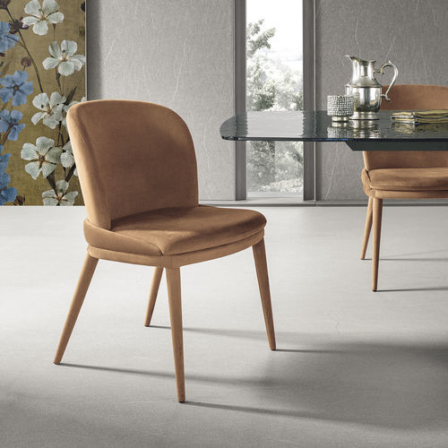 Chaise contemporaine - CLEVELAND - Target Point - d'intérieur / en tissu / avec piètement en métal