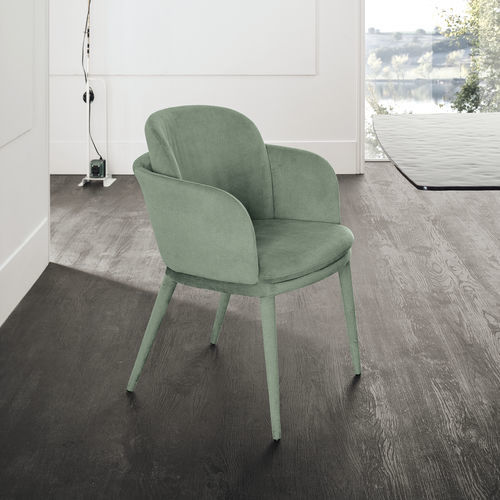 Chaise contemporaine - CLEVELAND  - Target Point - d'intérieur / en tissu / avec piètement en métal