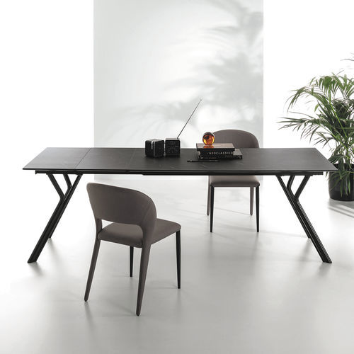 Table contemporaine - KATANA 160 - Target Point - en verre trempé / en stratifié / en grès cérame