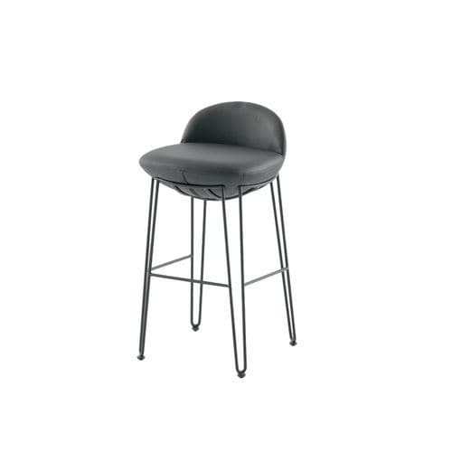 Chaise de bar contemporaine - VOVO PLUS - Target Point - d'intérieur / en tissu / avec piètement en métal peint