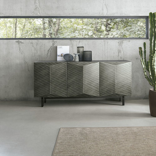 Buffet contemporain - DALIA 180 - Target Point - en métal / stratifié / en verre