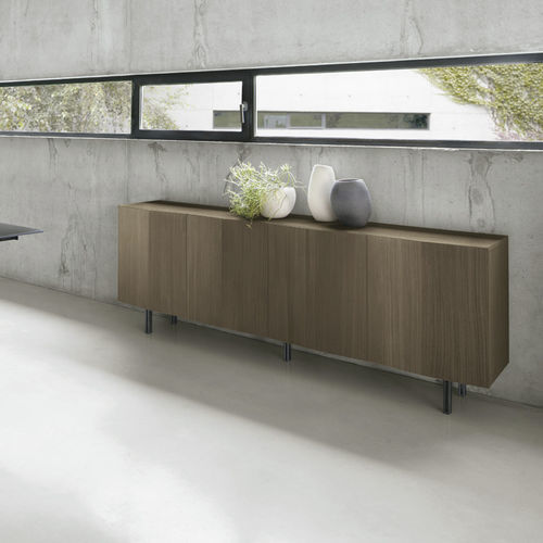 Buffet contemporain - DEMETRA 220 - Target Point - en métal / stratifié / à portes battantes