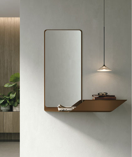 Miroir mural - PRISMA - Target Point - contemporain / rectangulaire / en métal