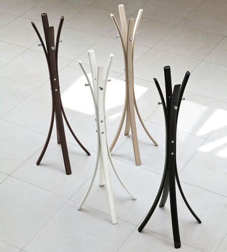 Porte-manteau sur pied - STICK - Target Point - contemporain / en métal / blanc