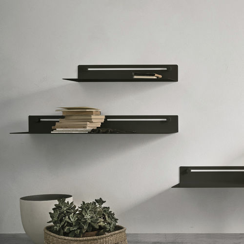 Étagère murale - MODULAR 60 - Target Point - contemporaine / en métal / noire