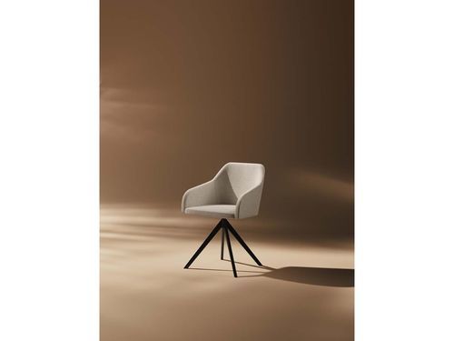 Fauteuil contemporain - VICTORIA - Target Point - en acier / en tissu / en métal