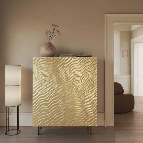 Buffet contemporain - ALTEA QUADRA - Target Point - stratifié / en verre / vitré