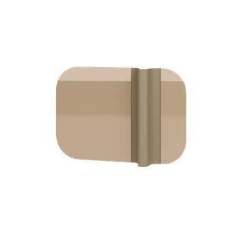 Miroir mural - FOIL - Target Point - contemporain / rectangulaire / en métal peint