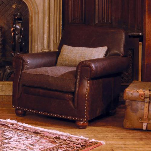 Fauteuil classique - STORNOWAY - Tetrad Associates - en cuir / en tissu