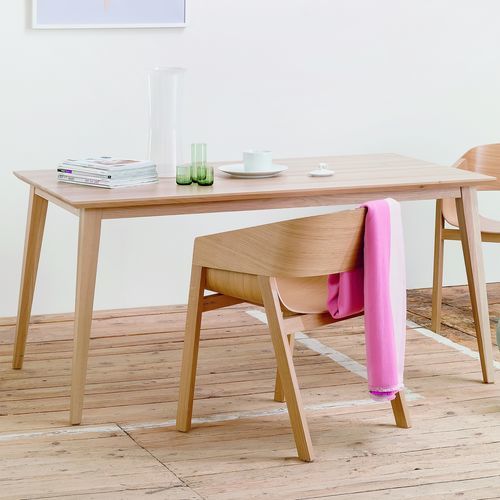 Table à manger design scandinave - Jylland - TON a.s. - en chêne / en hêtre / en noyer américain