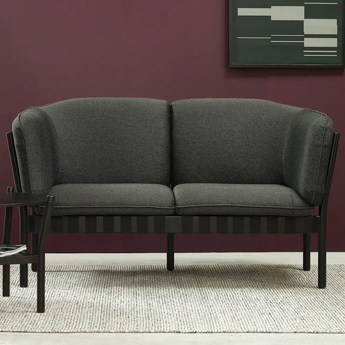 Canapé contemporain - Dowel  - TON a.s. - en tissu / en cuir / gris