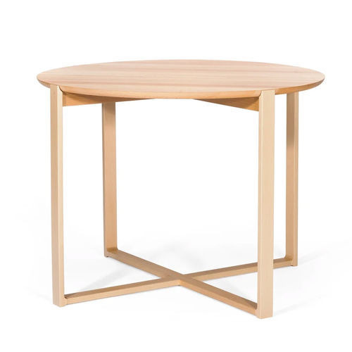 Table d'appoint contemporaine - Delta 726 - TON a.s. - en chêne / en hêtre / avec piètement en chêne