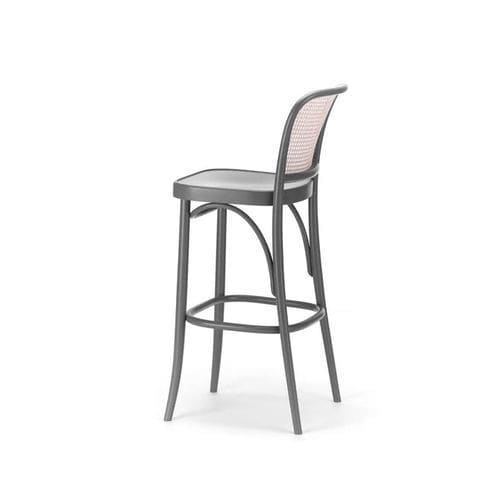 Chaise de bar classique - 811  - TON a.s. - d'intérieur / en hêtre / avec piètement en hêtre