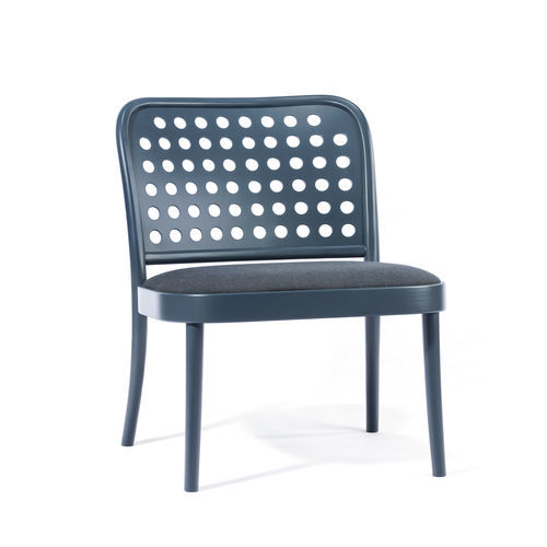 Fauteuil contemporain - 822 - TON a.s. - en tissu / en cuir / en hêtre