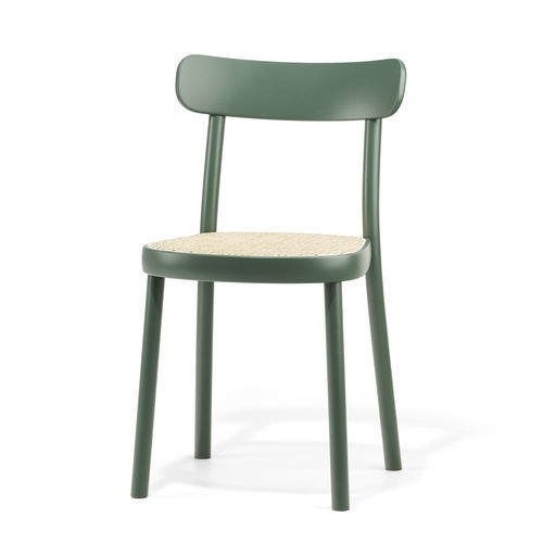 Chaise de salle à manger contemporaine - La Zitta - TON a.s. - d'intérieur / en hêtre / avec piètement en hêtre