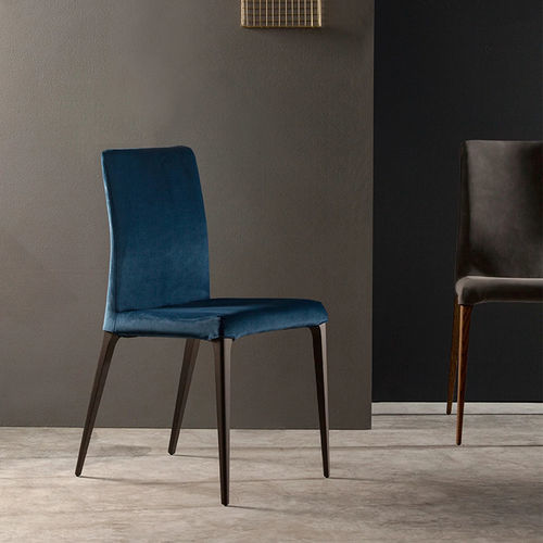 Chaise contemporaine - ARAGONA - Tonin Casa - d'intérieur / en tissu / en cuir