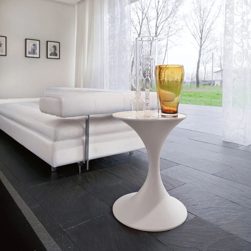 Table d'appoint contemporaine - ANDORRA  - Tonin Casa - en bois / en verre trempé / en céramique