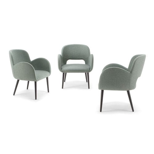 Fauteuil contemporain - BLISS-05 100 - Torre - en cuir / en tissu / professionnel