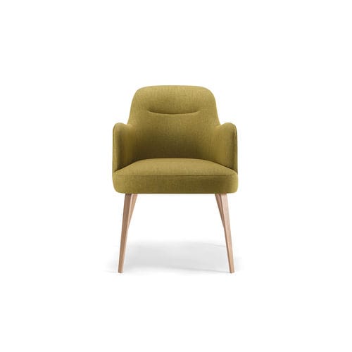 Fauteuil visiteur contemporain - DA VINCI-02 105 - Torre - en tissu / professionnel