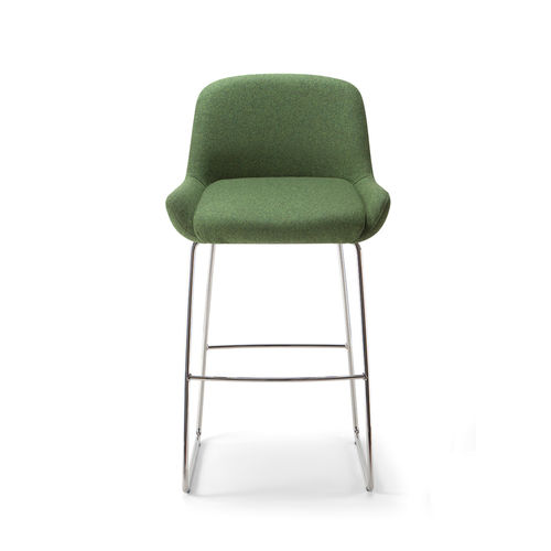 Chaise de bar contemporaine - KESY-07 115 - Torre - d'intérieur / en tissu / tapissée