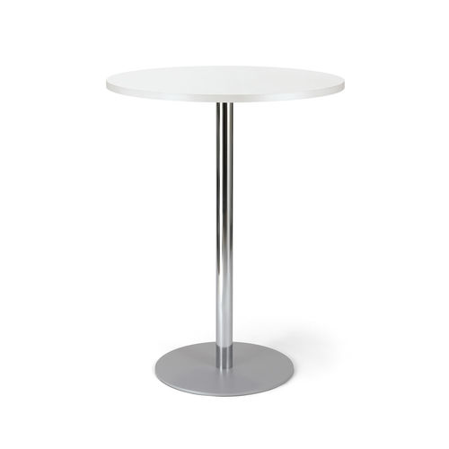 Table mange-debout contemporaine - CAFFÈ-T - Torre - en stratifié / ronde / carrée