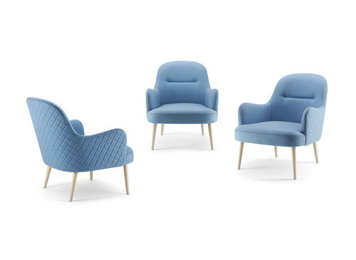 Chauffeuse contemporaine - DA VINCI-05 100 - Torre - en cuir / en tissu / professionnelle