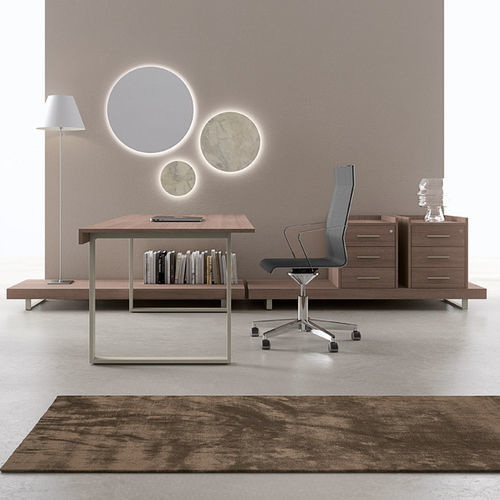 Bureau de direction - ESSENCE - Uffix Concept by UffixW - sur pied / contemporain / en bois