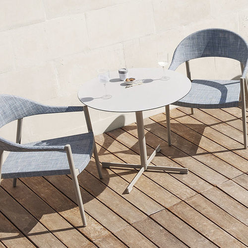 Pied de table en acier à revêtement par poudre - SUMMER SET Low - Varaschin - contemporain / pour table basse / 4 branches