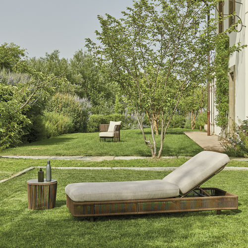 Bain de soleil contemporain - TIBIDABO - Varaschin - en tissu / en aluminium vernis / en corde